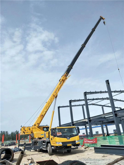 扶风县超高层建筑钢结构吊装案例